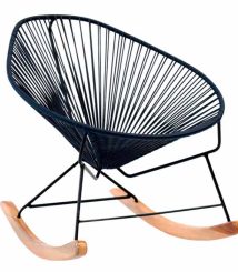 Foto Mecedora de Mimbre Acapulco Unicolor