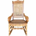 Mecedora Momposina 450 Años Tallada Color Natural - Imagen 2